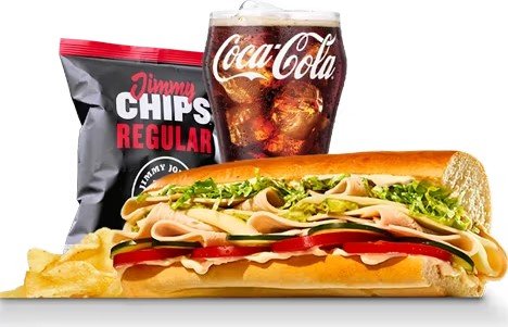 Jimmyjohn's Giant Favorite Combo