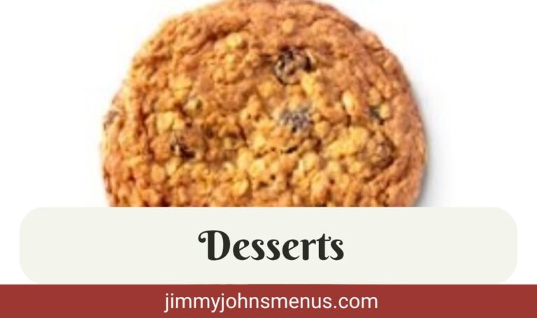 Jimmy John’s Desserts